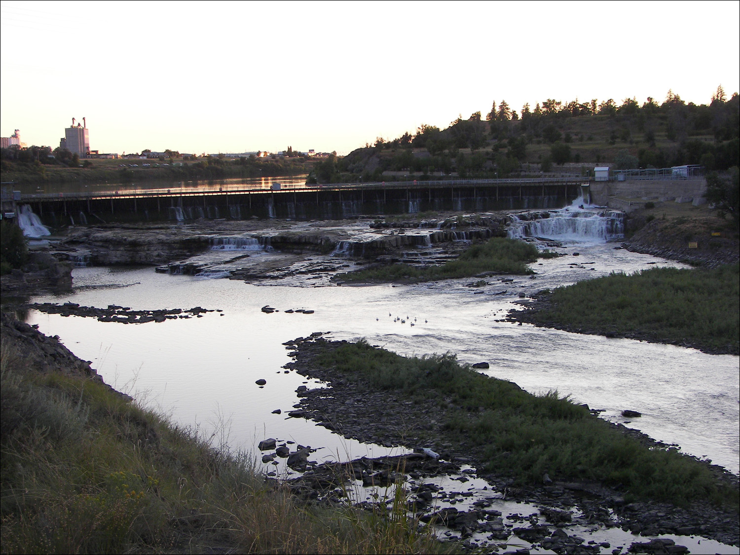 Great Falls, MT-Black Eagle Dam on the Missouri River